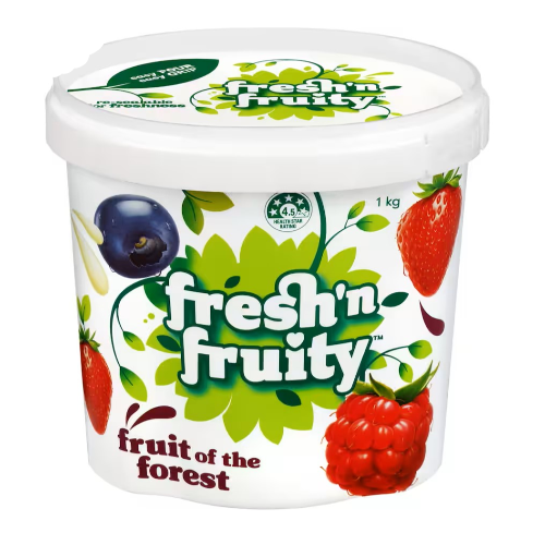 Fresh N Fruity Fruit Of The Forest Yoghurt 1kg