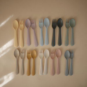 Mushie Fork & Spoon set