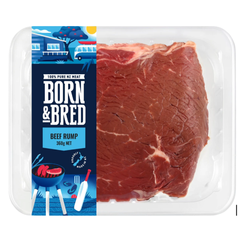 Born & Bred Beef Rump 360g