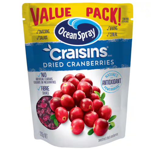 Ocean Spray Craisins Original Dried Cranberries 283g