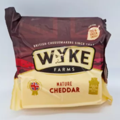 Wyke Farms Mature Somerset Cheddar Cheese Block 200g