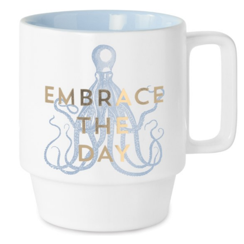 Vintage Sass Embrace The Day Ceramic Mug