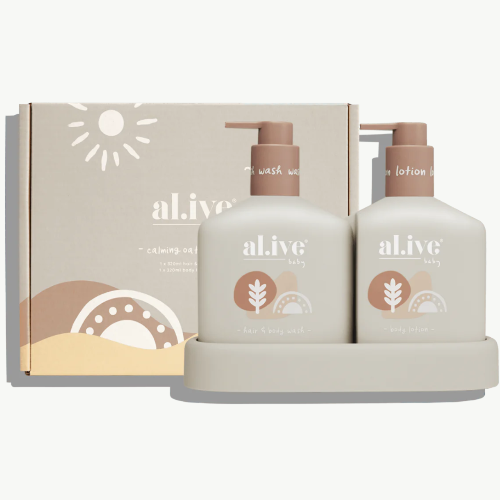 Al.ive Baby Hair & Body Duo - Oatmeal