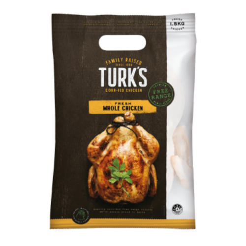 Turks Chicken Whole 1.5kg