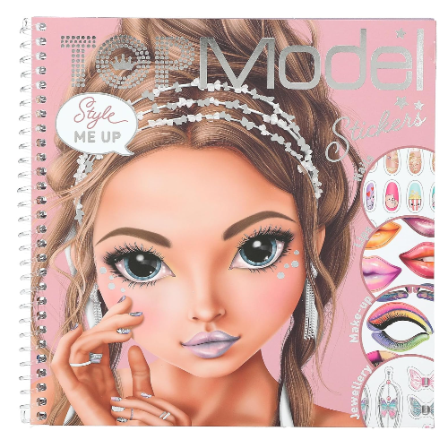 TopModel Sticker Book Dress Me Up Face