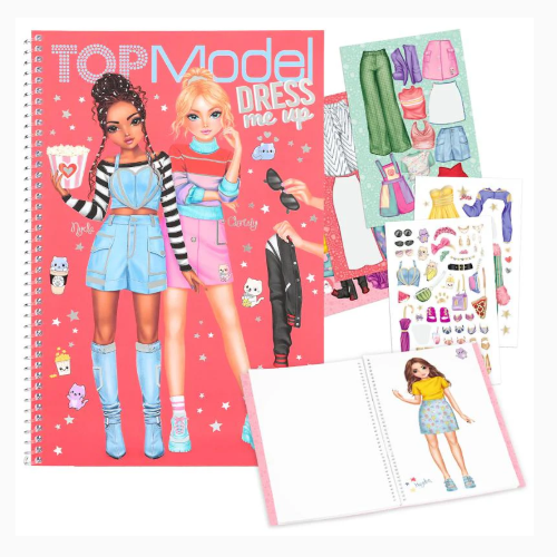 TopModel Sticker Book Dress Me Up Cutie Star