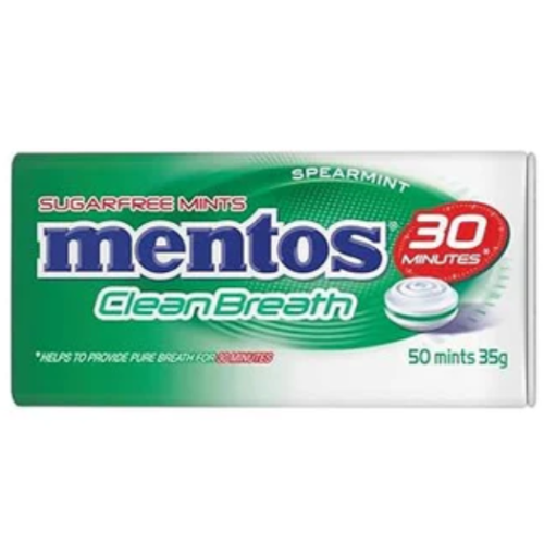 Mentos Clean Breath Spearmint 35g