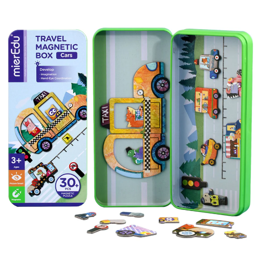 Travel Magnetic Puzzle - Cars