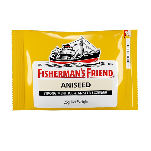 Fishermans Friend Menthol Flavour Aniseed Lozenges 25g