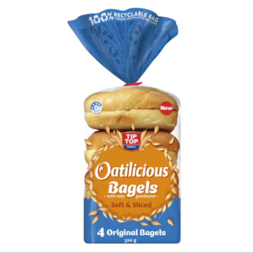 Oatilicious Bagels Original 4 pack