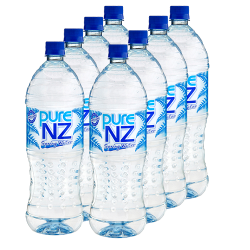 Pure NZ Spring Water 1.5L 8pk