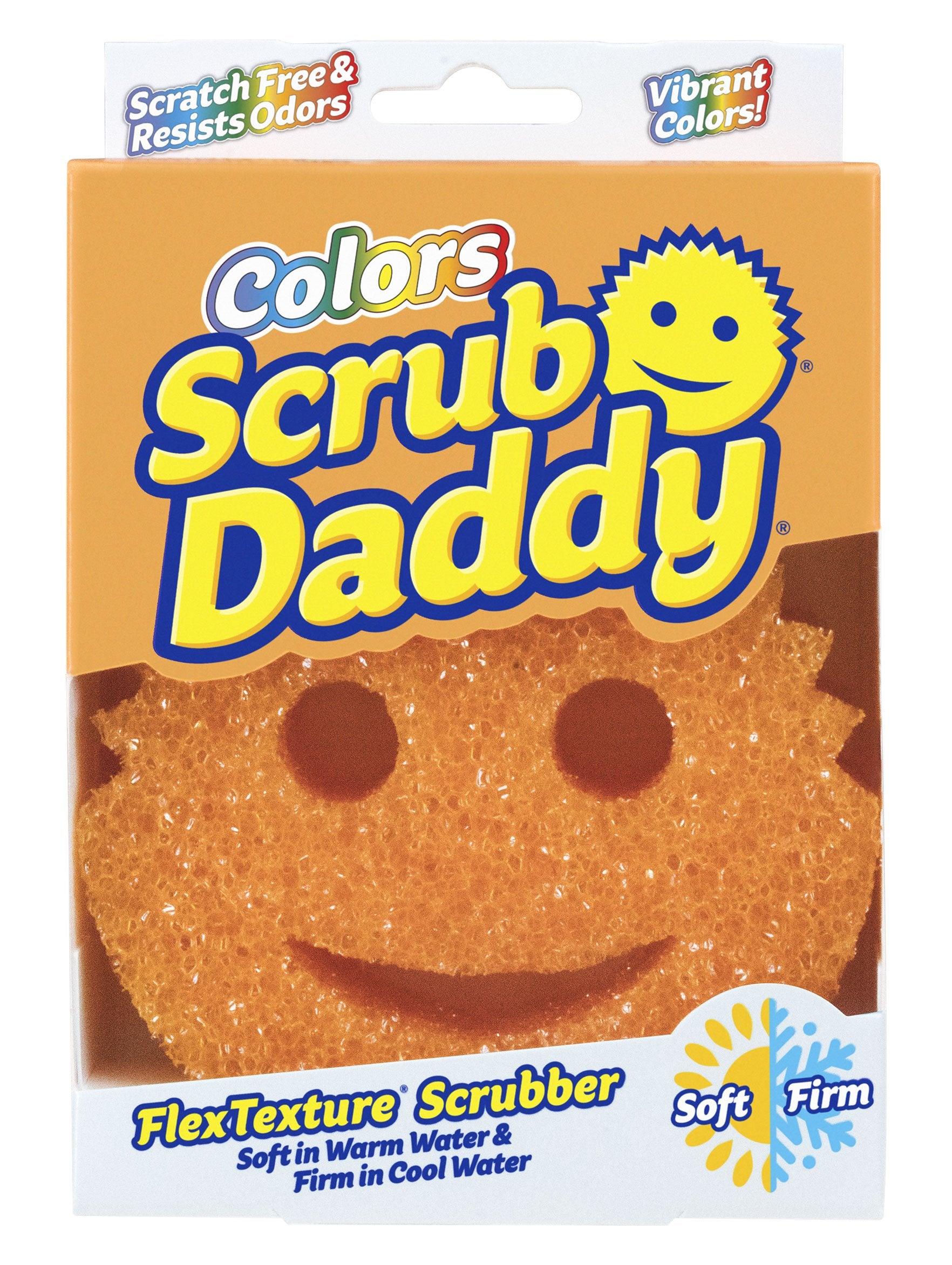 Scrub Daddy Colours Orange Scrubber