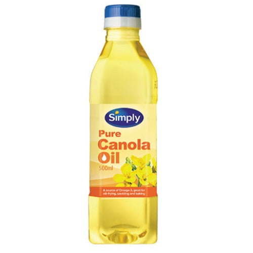 Simply Pure Canola Oil 500ml - REPLACED