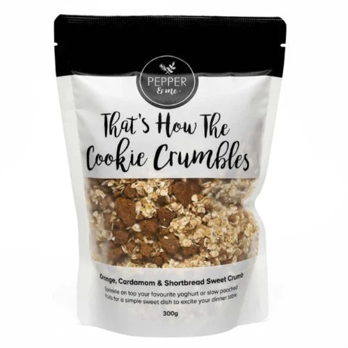 Pepper & Me How the cookie Crumbles sweet Crumb 300g