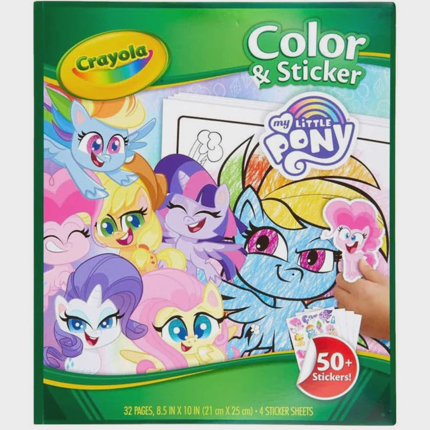 Crayola Color & Sticker Book My Little Pony