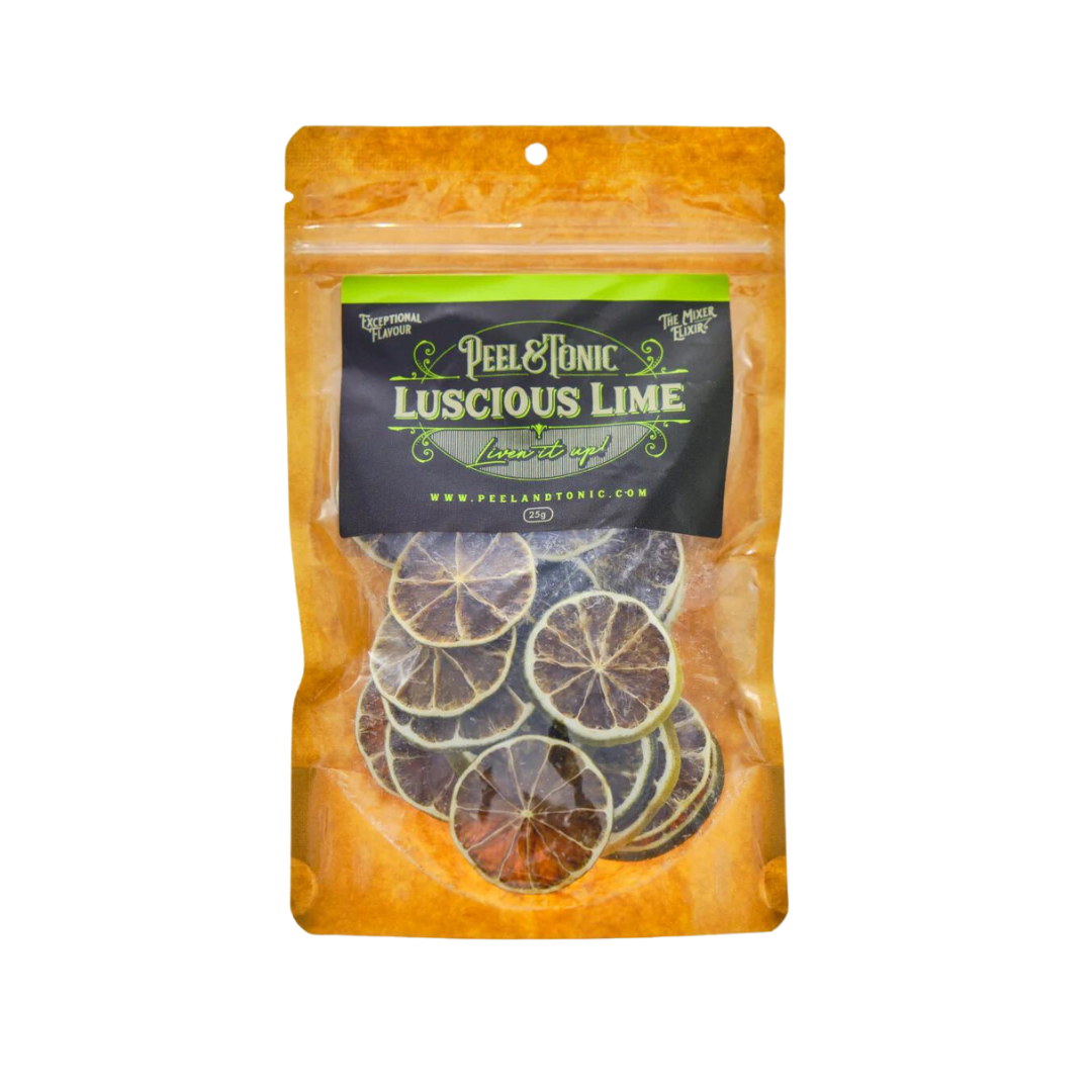Peel & Tonic Luscious Lime Dried 25g