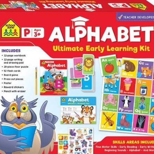 School zone Alphabet learning kit