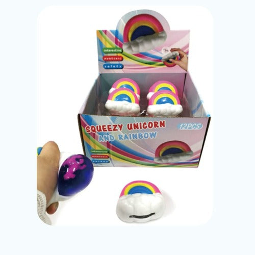 Unicorn & rainbow squeeze