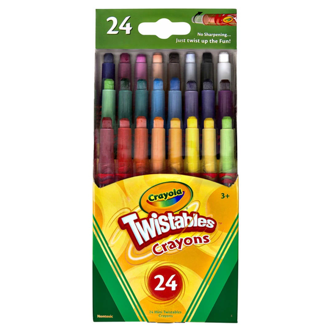 Crayola Mini Twistables Crayons 24pk