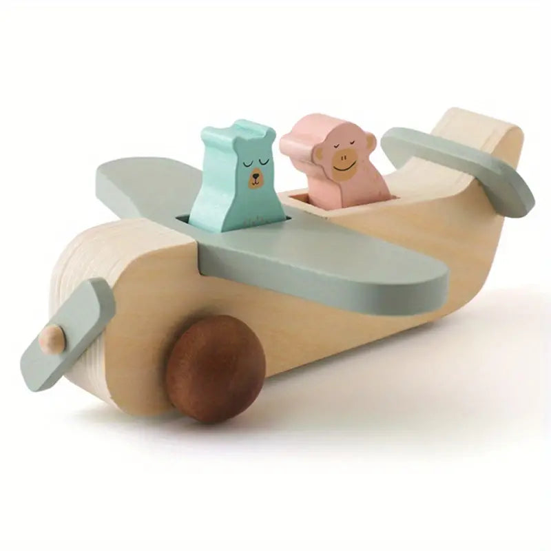 Little & Co Wooden Airplane