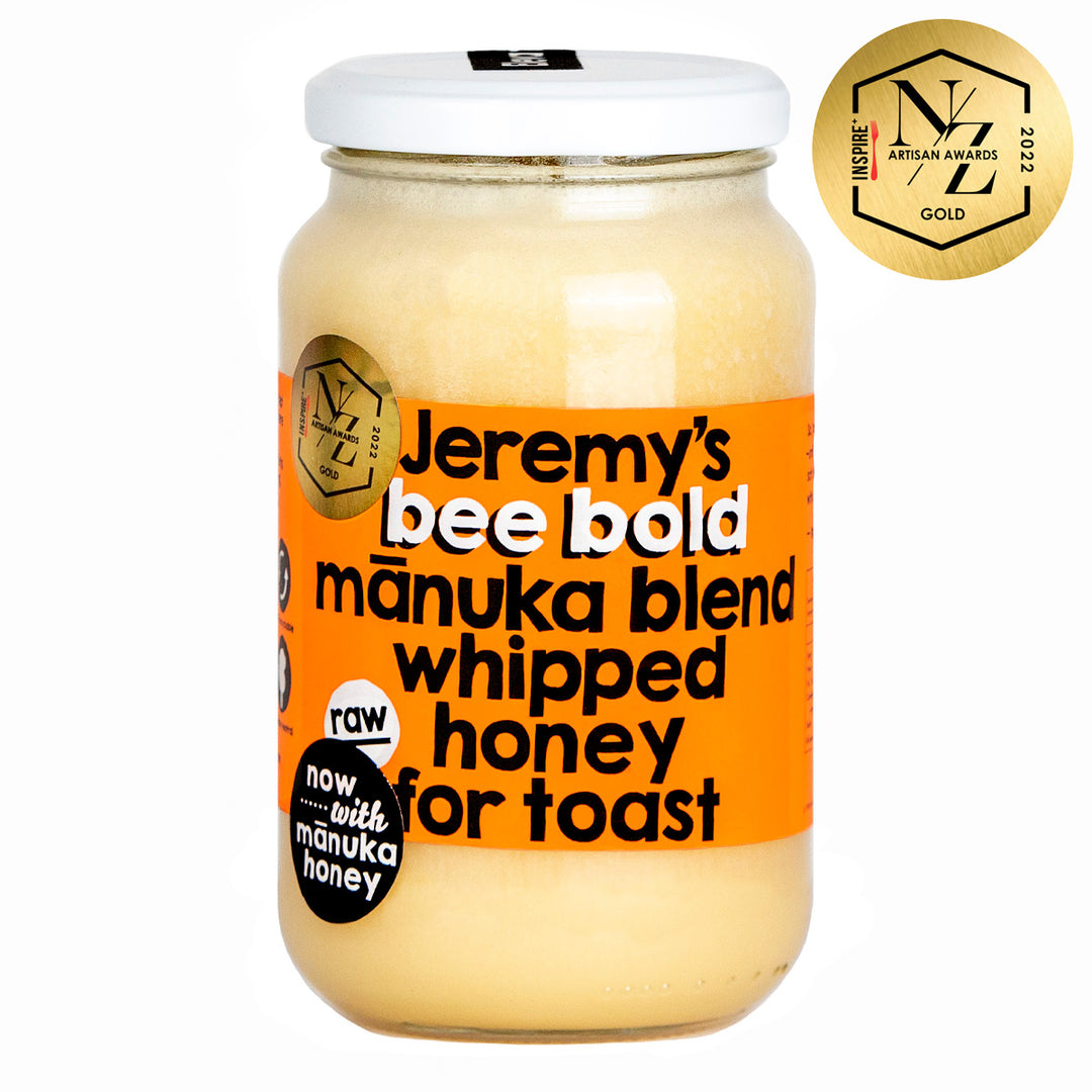 Jeremy's Bee Bold Whipped Honey for Toast 480gm