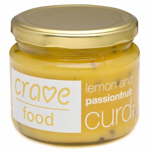 Crave Lemon & Passionfruit Curd 360g