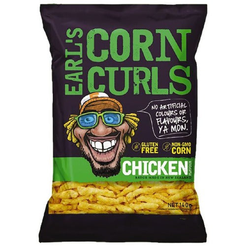 Earls Corn curls Chicken 140g