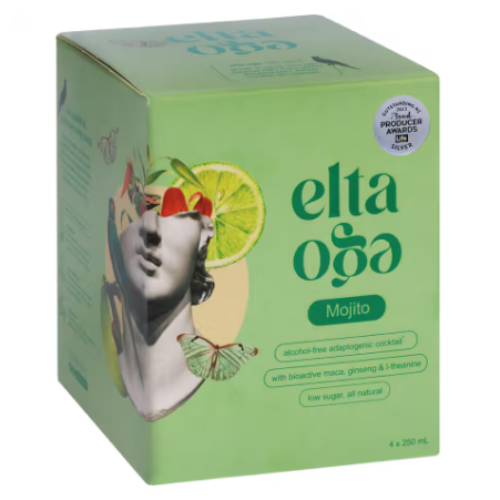 Elta Ego Mojito Cocktail Carbonated Beverages 4pk