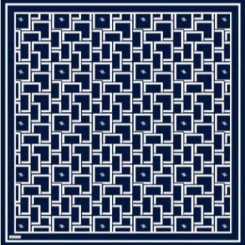 Geometric Block Navy