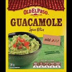 Old El Paso Guacamole Mild Spice Mix 30g