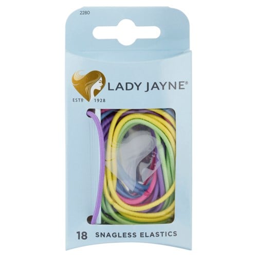Lady Jayne 2280 Elastic Snagless Assorted 18 Pack