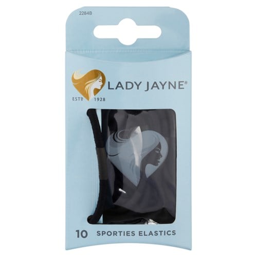 Lady Jayne 2284B Elastic Thick Non-Slip Black 4mm