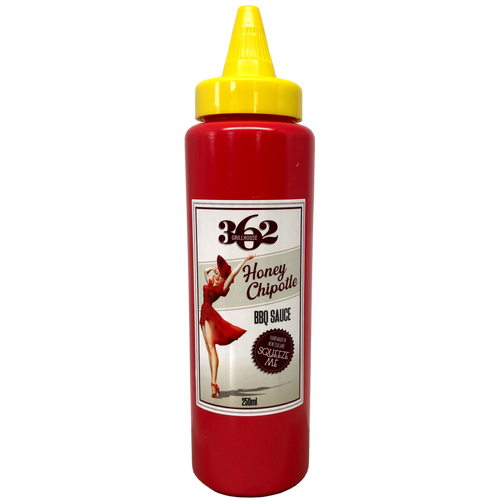 362 Squeeze Me Honey BBQ Chipotle Sauce 250ml