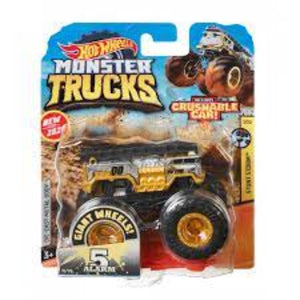 HOT WHEELS MONSTER TRUCKS 1 to 64 ASST