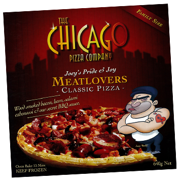 Chicago Classic Pizza Meatlovers 640g