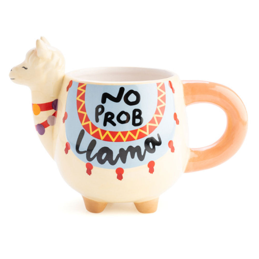 Vintage Sass No Prob Lama Mug Ceramic Mug