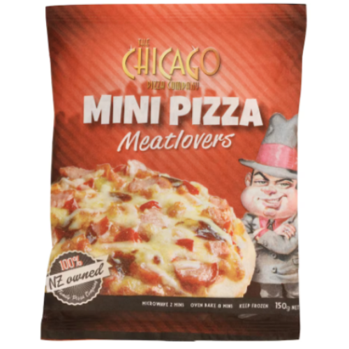 Chicago Mini Pizza Meatlovers 150g