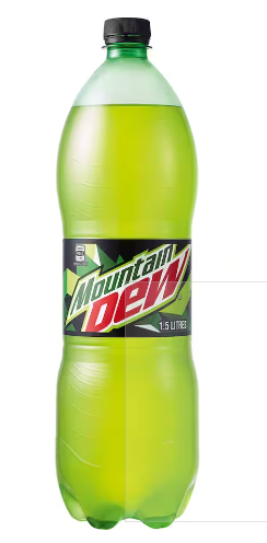Mountain Dew Original Soft Drink 1.5L