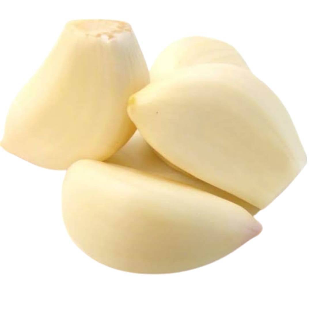 Garlic, peeled & bagged per kg
