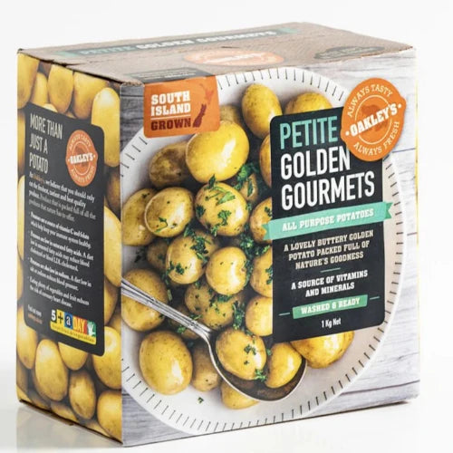 Gourmet Potatoes Golden Petite 1kg box