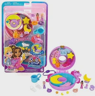 POLLY POCKET SPARKLE COVE SHELL COMPACT ASST