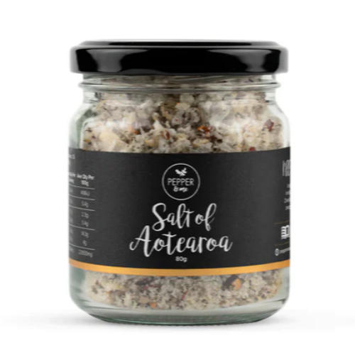 Pepper & Me Salt of Aotearoa 80g