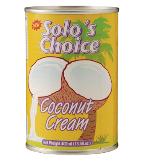 Solo's Choice Coconut Cream 400ml
