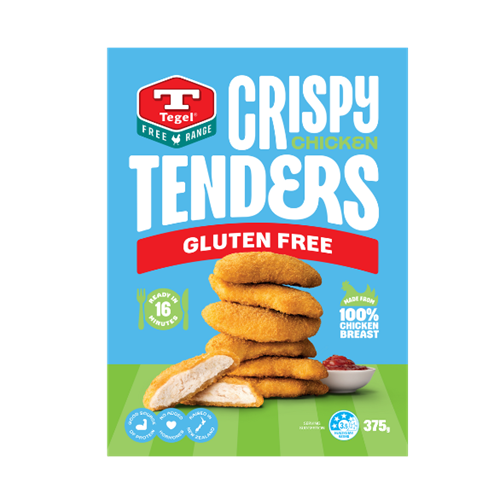 Tegel Frozen Free Range Gluten Free Crispy Chicken Tenders 375g
