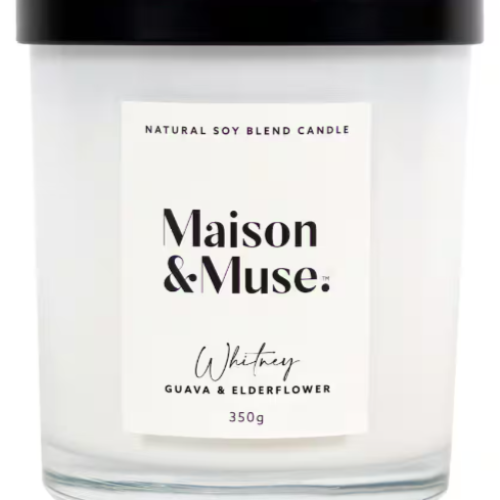Maison & Muse Candle Guava & Elderflower 350g
