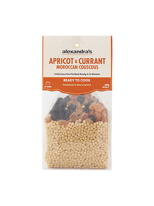 Alexandra's Apricot, Currant & Moroccan Couscous 280g