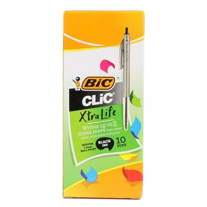 Bic Clic Black Ink Box 10