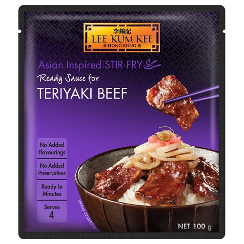 Lee Kum Kee Sachet Sauces  Teriyaki Beef 100g