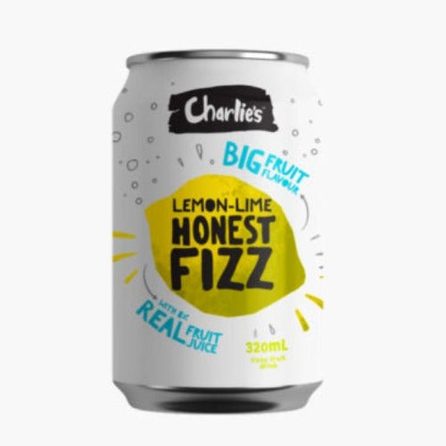 Charlies Honest Fizz Lemonade can 350ml