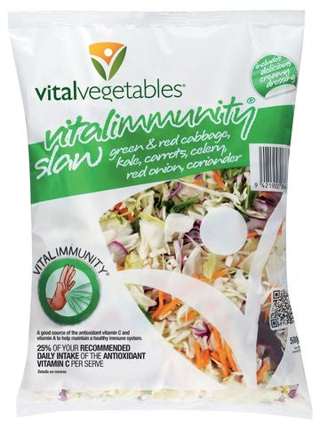 Taylor Farms Vital Vegetables Vital Immunity Slaw 500gm